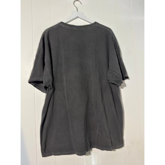 DMX / Distressed Raw Edges and Holes Washed Graphic T-Shirt Black  2X - Picture 4 of 6